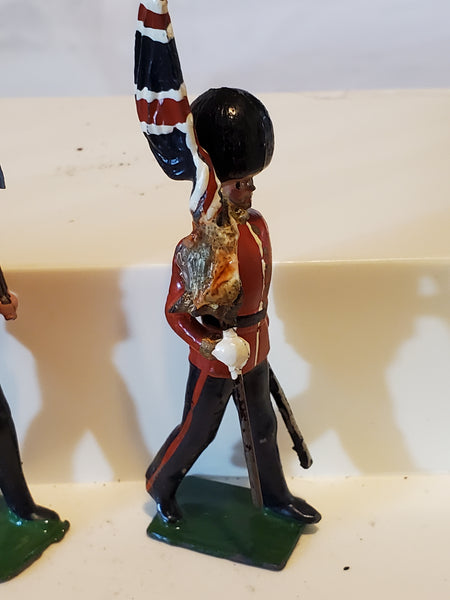 Britains Colours & Pioneers Scot Guards 9 pcs, box, #82