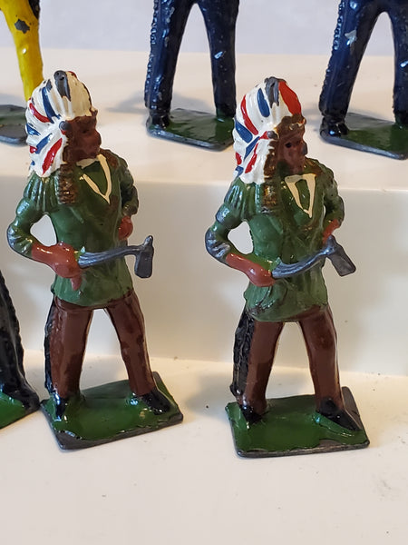 Britains North American Indians with Chiefs, box #150