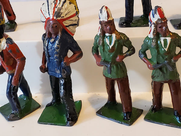 Britains North American Indians with Chiefs, box #150