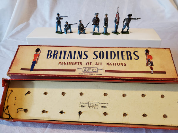 Britains Confederate Infantry, Civil War 1862, boxed #2060