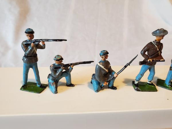 Britains Confederate Infantry, Civil War 1862, boxed #2060