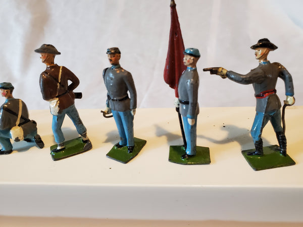 Britains Confederate Infantry, Civil War 1862, boxed #2060