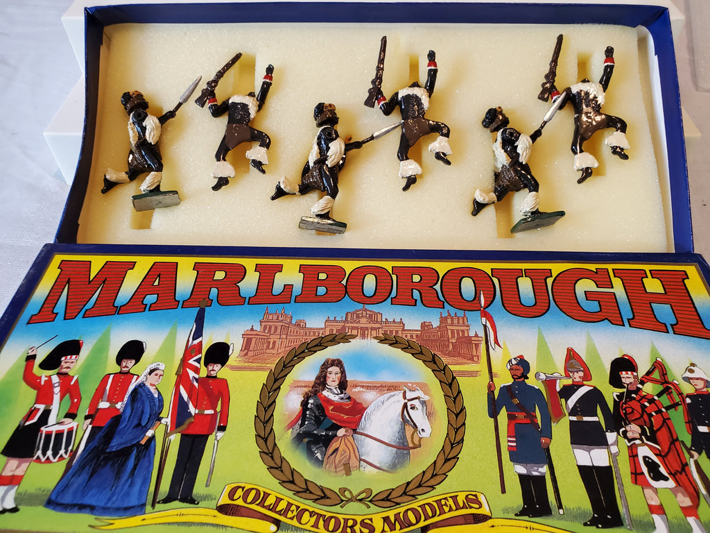 Marlborough Zulus 6 pcs set MF38 new Box