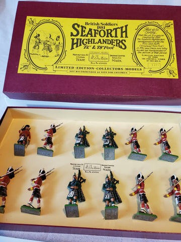 Britains The Seaforth Highlands 72nd & 78th Foot boxed set
