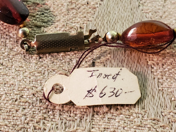 Mega Baltic Amber Necklace with insect