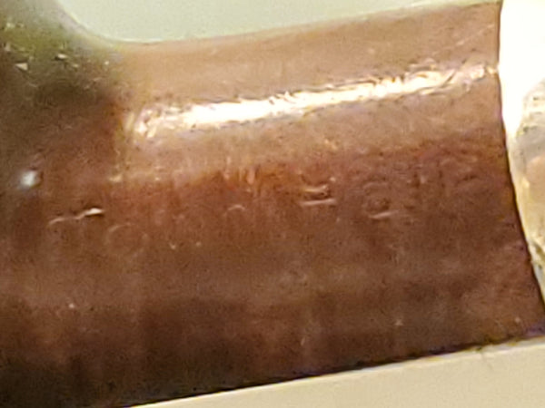 Town Hall London estate smoking pipe with sterling band