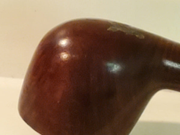 Town Hall London estate smoking pipe with sterling band