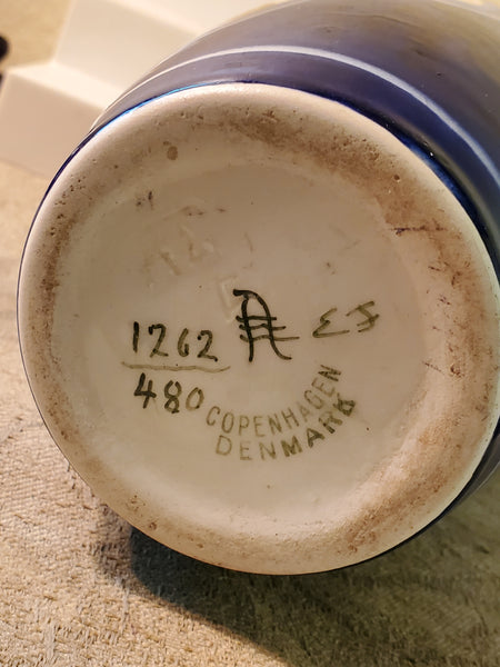 Aluminia Royal Copenhagen Faience Vase c.1906