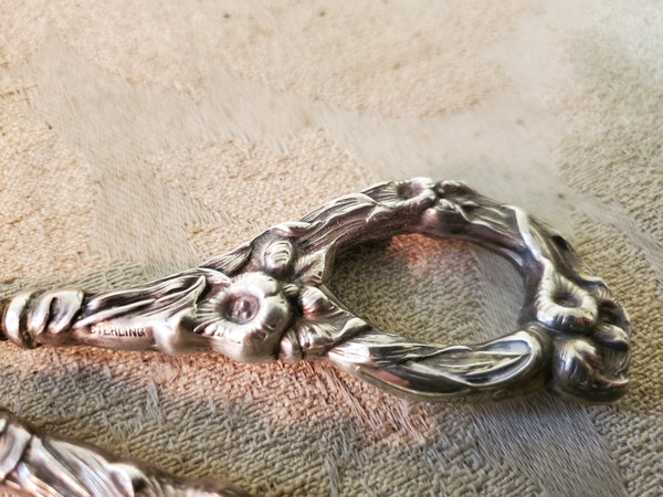 Sterling Silver Grape Scissors Germany