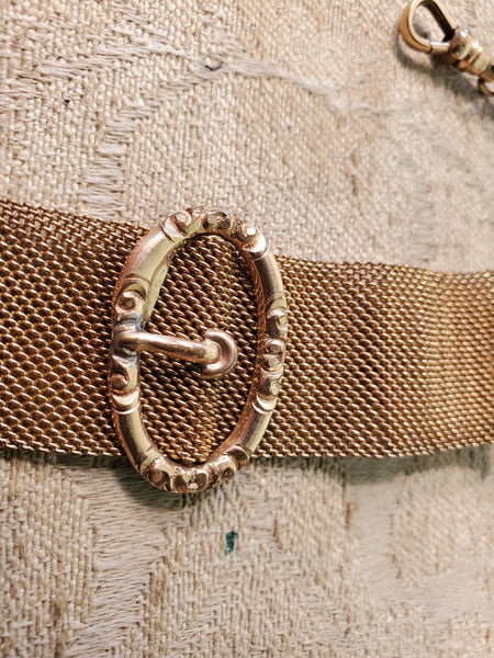 Victorian Gold filled vest pocket watch fob