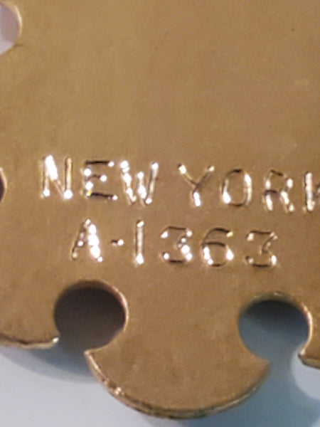 Daughters of Rebekah 50 year pin Oddfellows NY