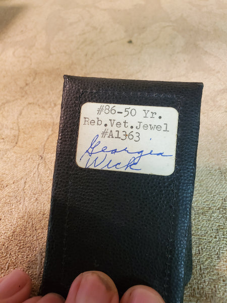 Daughters of Rebekah 50 year pin Oddfellows NY