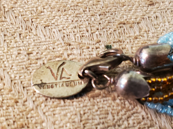 Venetiaurum, Venitian gold glass pendant neclace