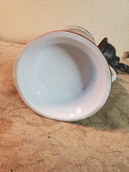 Imperial German 1904 Lithopane Military Stein