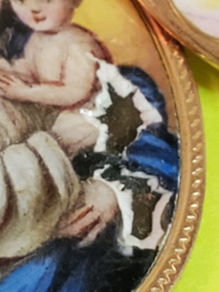 Apostleship Prayer Sacred heart of Jesus Medal Pin