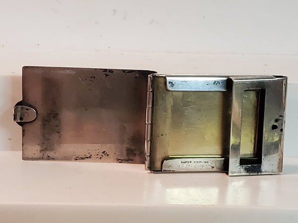 Napier sterling silver vesta Match Safe