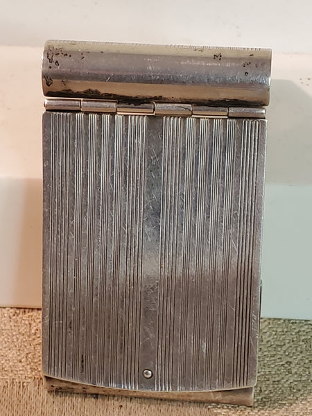 Napier sterling silver vesta Match Safe