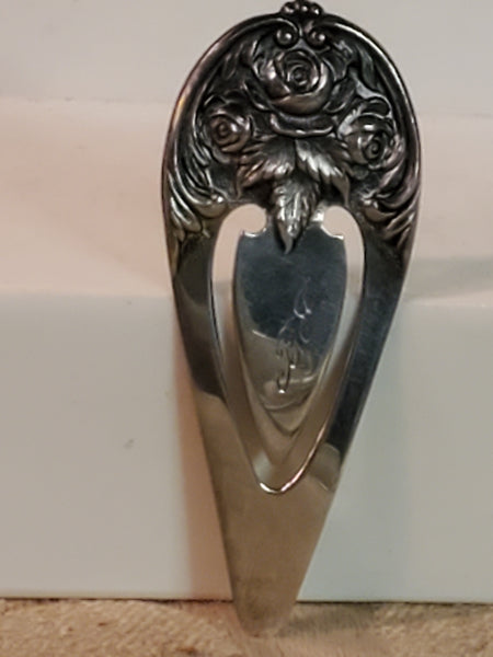 S. KIRK & Sons bookmark, sterling repousse