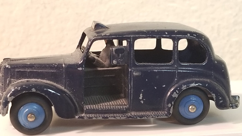 Dinky Toys 1956 blue Austin Taxi Meccano