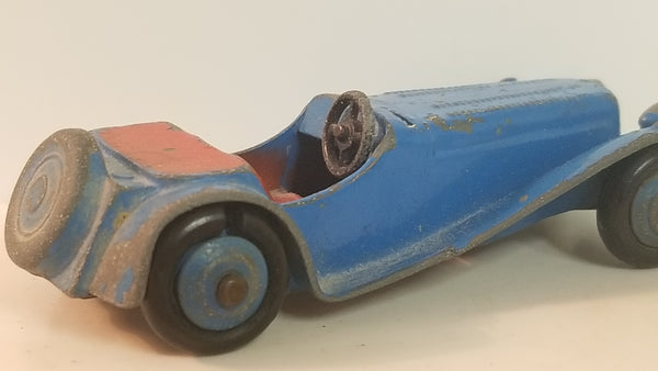Dinky Toys 38F Jaguar SS100 sports car 1950s